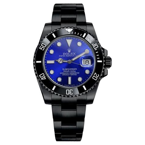 rolex blu nero prezzo|rolex subacqueo.